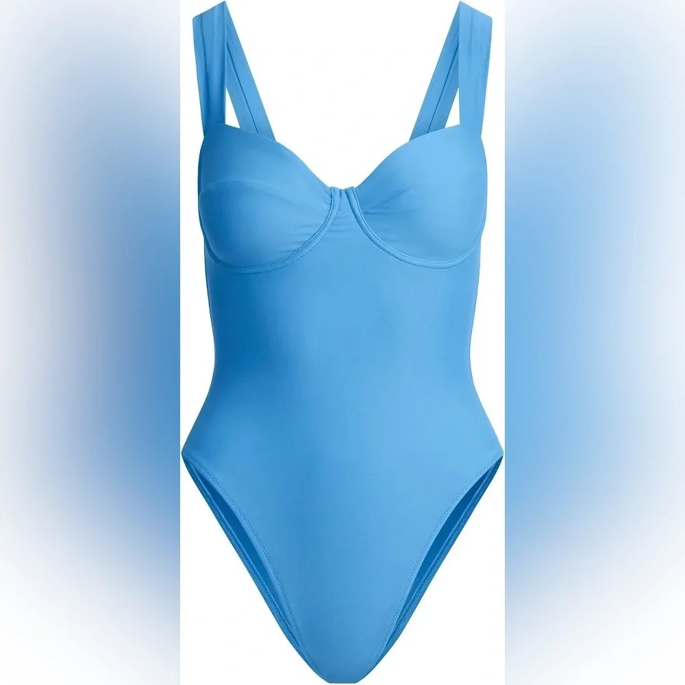 Sw4. Skims signature swim underwire one piece TIDE 🌊 small nwt RARE